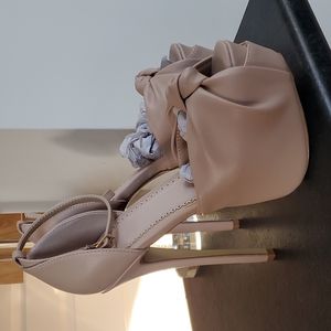 Nude platform sandals